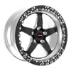 Weld Wheels S71 Beadlock Black 18x12 Rear Wheel - 14-19 C7 Corvette w. Carbon Brakes