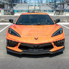 EOS 5VM Style Front Splitter 2 Piece - Carbon  Flash Metallic - C8 Corvette