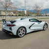 EOS Rear Spoiler 5VM High Wing - Carbon Flash - C8 Corvette (SPOILER-268-ABS)