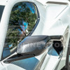 EOS Mirror Covers Upper - Carbon Fiber - C8 Corvette