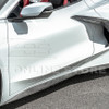EOS Z51 Style Side Skirts - Carbon Fiber - C8 Corvette (SS-275-BKCF)