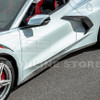 EOS Z51 Style Side Skirts - Carbon Fiber - C8 Corvette (SS-275-BKCF)