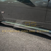EOS Carbon Fiber Side Skirts - 09-15 CTS-V Coupe (SS-274-BKCF)