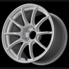 Advan RSIII 18x8.5 +47 5x100 White Metallic & Ring Wheel - YA38H47DWMR