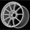 Advan RSIII 18x9.5 +45 5-100 Racing White Metallic & Ring Wheel - YA38J45DWMR