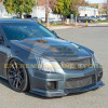 EOS Carbon Fiber Front Splitter & Side Skirts Package - 09-15 CTS-V Sedan / Wagon