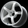 Advan TC4 18x7 / 4x100 / +41 Offset / 63 CB - Racing White Metallic & Ring - YAD8E41AWMR