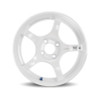 Advan TC4 18x10 +25 5-114.3 Racing White and Ring Wheel - YAD8K25EWMR
