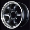 Advan RZ-DF2 Wheel 19x10.0 5x114.3 25mm Diamond Cut & Hyper Platinum Black - YAF9K25EDHPB