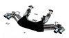 Borla Atak Catback Exhaust w. NPP Valves - Chrome Tips - C8 Corvette