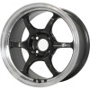 Advan RG-D2 15X8.0 / +35 / 4-100 / Machining & Black Gunmetallic - YAT5G35ABG
