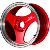 Advan ONI2 15X8 / ET30 / 4x100 - Machining & Racing Candy Red - YAY5G30ACR