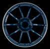 Advan RZII 15x8.0 +35 4-100 Racing Indigo Blue and Ring Wheel - YAZ5G35AE