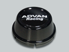 Advan 63mm High Centercap - Black - Z9356