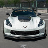 EOS Stage 2.5 ZR1 Front Splitter - Carbon Fiber - C7 Corvette Stingray / GS / Z06 (FLIP-212-BKCF)
