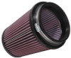 Airaid Universal Air Filter - Cone 5in FLG x 6-1/2in B x 4-3/4in T x 7-9/16in H - 700-409