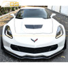 EOS Stage 3 Front Splitter w. Carbon Flash Winglets - Carbon Fiber - C7 Stingray / GS / Z06