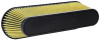 Airaid Universal Air Filter  8-5/8in FLG x 17-9/16x5-9/16in B x 15-1/16x3-1/16in T x 6in H - 724-475