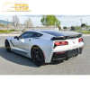 EOS Stage 3 Rear Spoiler w. Wickerbill - Carbon Fiber - C7 Stingray / GS / Z06