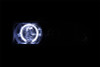 ANZO 1998-2005 Chevrolet S-10 Projector Headlights w/ Halo Black - 111015