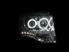 ANZO 2007-2014 Ford Expedition Projector Headlights Chrome - 111114