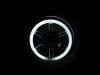 ANZO 2007-2013 Toyota Fj Cruiser Projector Headlights w/ Halo Chrome - 111115