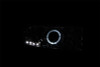 ANZO 1994-2001 Dodge Ram Projector Headlights w/ Halo Chrome - 111195