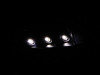 ANZO 1994-2001 Dodge Ram Crystal Headlights Black w/ LED - 111205