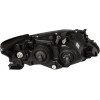 ANZO 2010-2012 Lexus Rx350 Projector Headlights w/ U-Bar Black - 111322