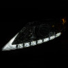 ANZO 2010-2012 Lexus Rx350 Projector Headlights w/ U-Bar Chrome - 111323