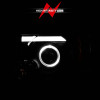 ANZO 2008-2012 Ford Escape Projector Headlights w/ Halo Black - 111355