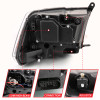 ANZO 2009-2018 Dodge Ram 1500 Projector Plank Style Switchback H.L Halo Black Amber (OE Style) - 111439