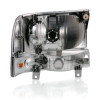 ANZO 2000-2004 Ford Excursion Crystal Headlight w/ Corner Light Black Amber (w/o Bulb) - 111457
