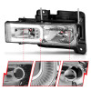 ANZO 1999-2000 Cadillac Escalade Crystal Headlights - 111499