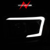 Anzo 06-09 Dodge RAM 1500/2500/3500 Headlights Black Housing/Clear Lens (w/ Light Bars) - 111524
