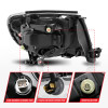 ANZO 05-11 Toyota Tacoma Projector Headlights w/Light Bar Switchback Chrome Housing - 111565