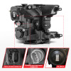 ANZO 18-20 Ford F-150 (w/Factory Halogen) Z-Series Full LED Proj Headlights Init/SeqSig - Pair - 111589X