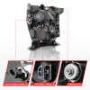 Anzo 21-23 Ford F150 LED Projector Headlight w/Switchback+Sequential - Black (Driver Side Only) - 111594-L