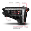 ANZO 22-24 Toyota Tundra (w/Factory LED Refl.) Z-Series Full LED Proj Headlights - Driver Side ONLY - 111599X-L