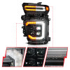 ANZO Z-Series 20-23 Chevy Silverado 2500/3500 Z-Series Full LED Proj Headlights Black - Driver Side - 111619X-L