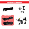 ANZO 19-24 RAM 1500 (New Body/OE Halogen) Full LED Proj Headlights DRL/SeqSig Black - Pass. Side - 111628A-R