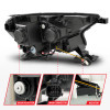 ANZO 19-23 Ford Ranger (Factory Halogen Model) Full LED Proj Headlights Init/DRL/SeqSig Black - Pair - 111632A