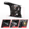 ANZO 15-20 GMC Yukon (Incl XL - Factory Halogen Models) Full LED Proj Headlights Black - Pass. Side - 111635X-R
