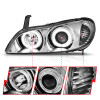 ANZO 2000-2004 Infiniti I30 Projector Headlights w/ Halo Chrome - 121078