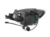 ANZO 2004-2007 Mitsubishi Lancer Projector Headlights w/ Halo Black (CCFL) - 121102