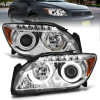 ANZO 2005-2010 Scion Tc Projector Headlights w/ Halo Chrome (CCFL) - 121120