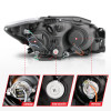 ANZO 2005-2010 Scion Tc Projector Headlights w/ Halo Chrome (CCFL) - 121120