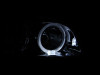 ANZO 2000-2001 Toyota Camry Crystal Headlights w/ Halo Black - 121123