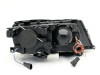 ANZO 2002-2005 BMW 3 Series E46 Projector Headlights w/ Halo Black - 121140