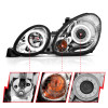 ANZO 1998-2005 Lexus Gs300 Projector Headlights w/ Halo Chrome - 121143
